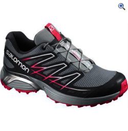 Salomon Wings Flyte Women's Trail Running Shoe - Size: 4 - Colour: Grey Pink